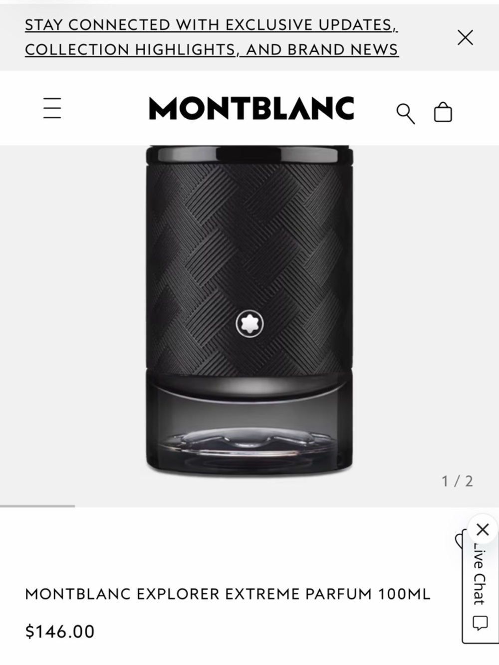 Authentic Montblanc Explorer Parfum - Picture 4 of 4